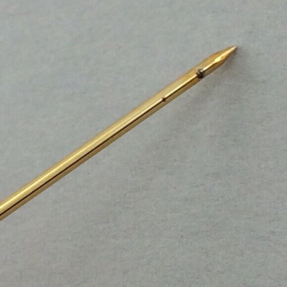 Vintage Signed Richelieu Brooch Pin Goldtone Metal Faux Pearls Rhinestones - Picture 8 of 9